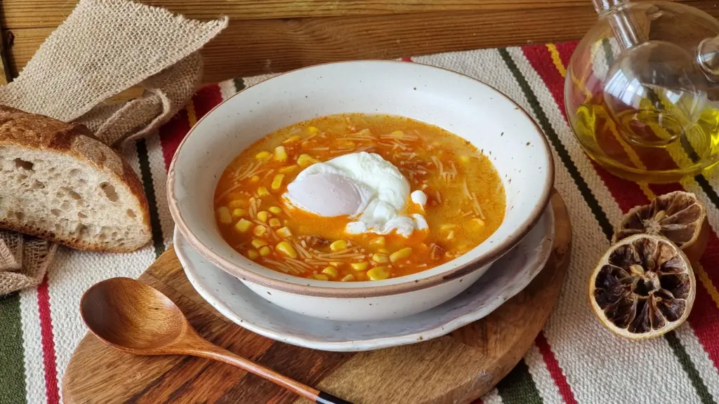Sopa de huevo de 20 minutos The Holy Mess